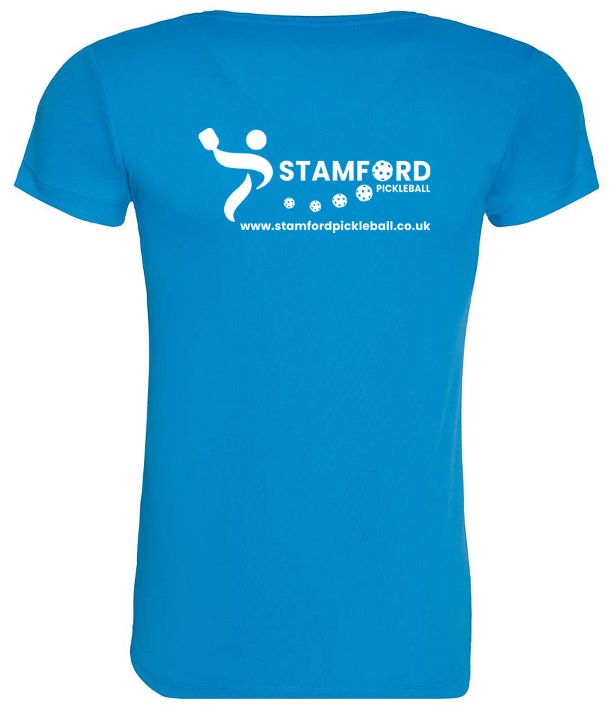 Stamford Pickleball Club Ladies Player Top [Colour – Sapphire Blue]