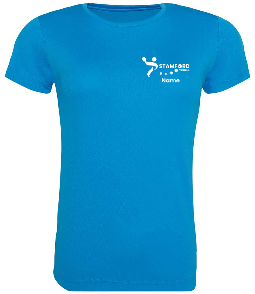 Stamford Pickleball Club Ladies Player Top [Colour – Sapphire Blue]