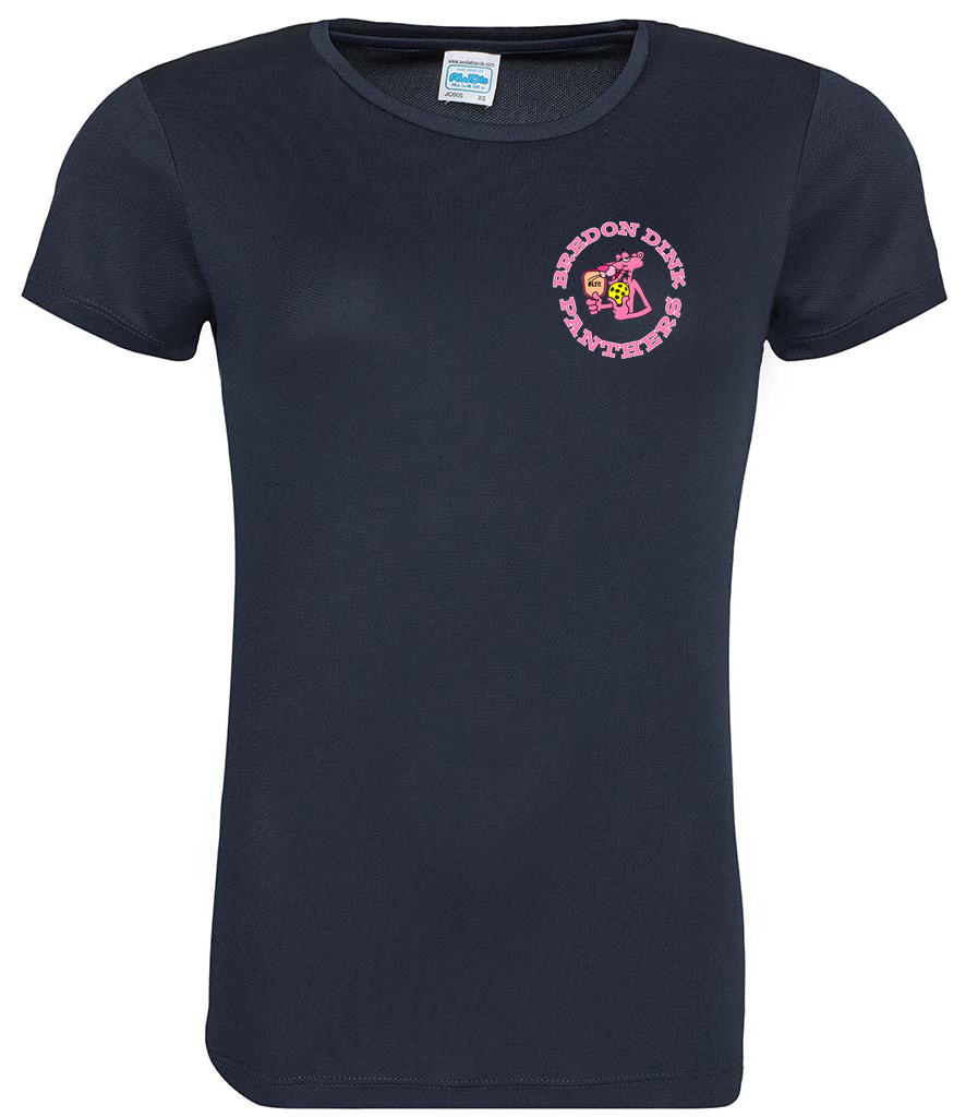 Bredon Dink Panthers Ladies Cool T Player Top [Colour - French Navy]