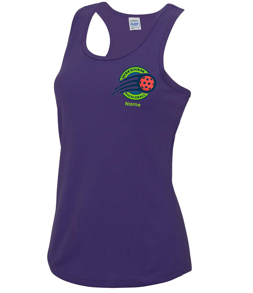 Wrexham Pickleball Ladies Player Vest [Colour - Purple]