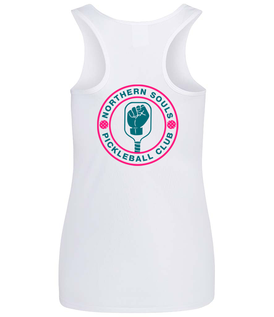 Northern Souls Womens Player Vest [Colour - Arctic White]