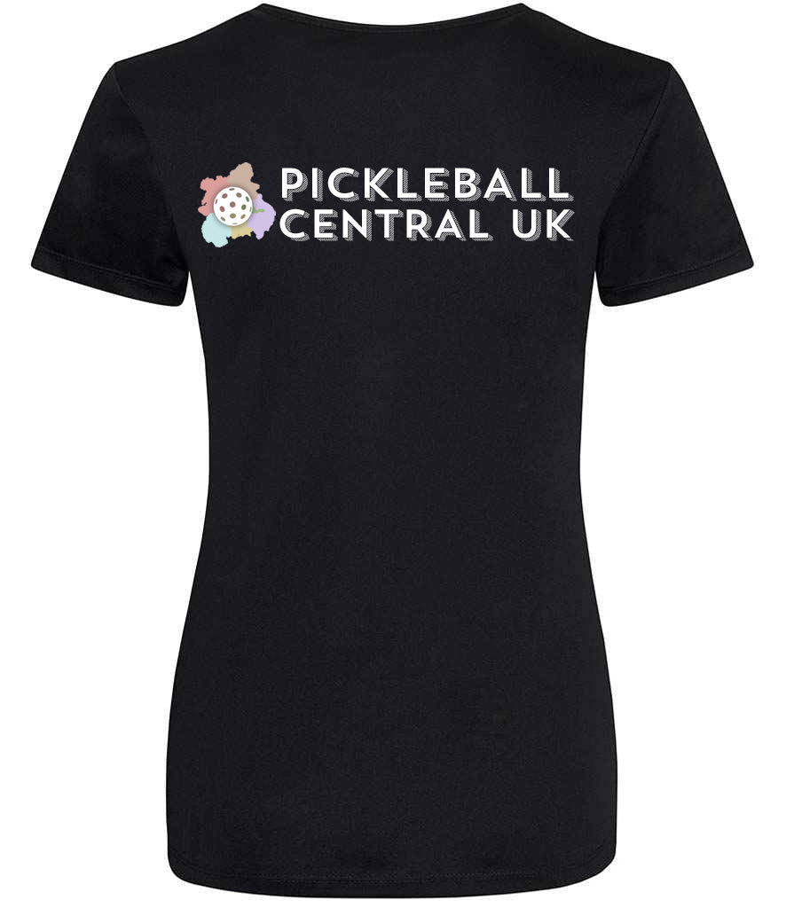 Pickleball Central UK - Ladies Player Top [Colour - Black]