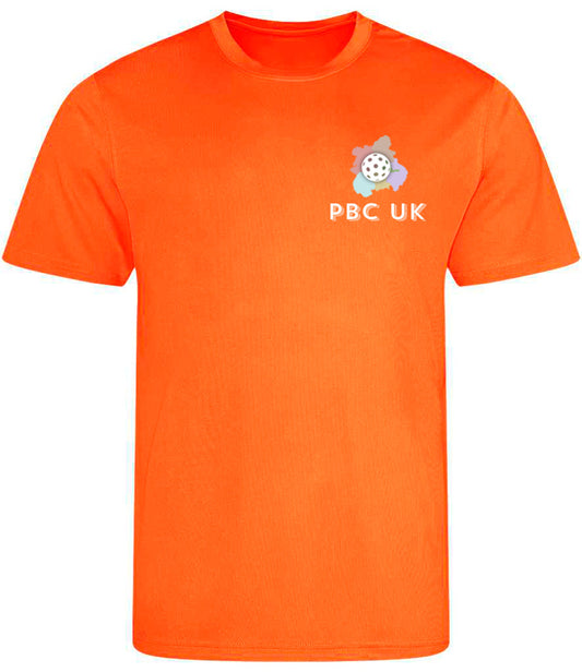 Pickleball Central UK - Mens Player Top [Colour - Electric Orange]