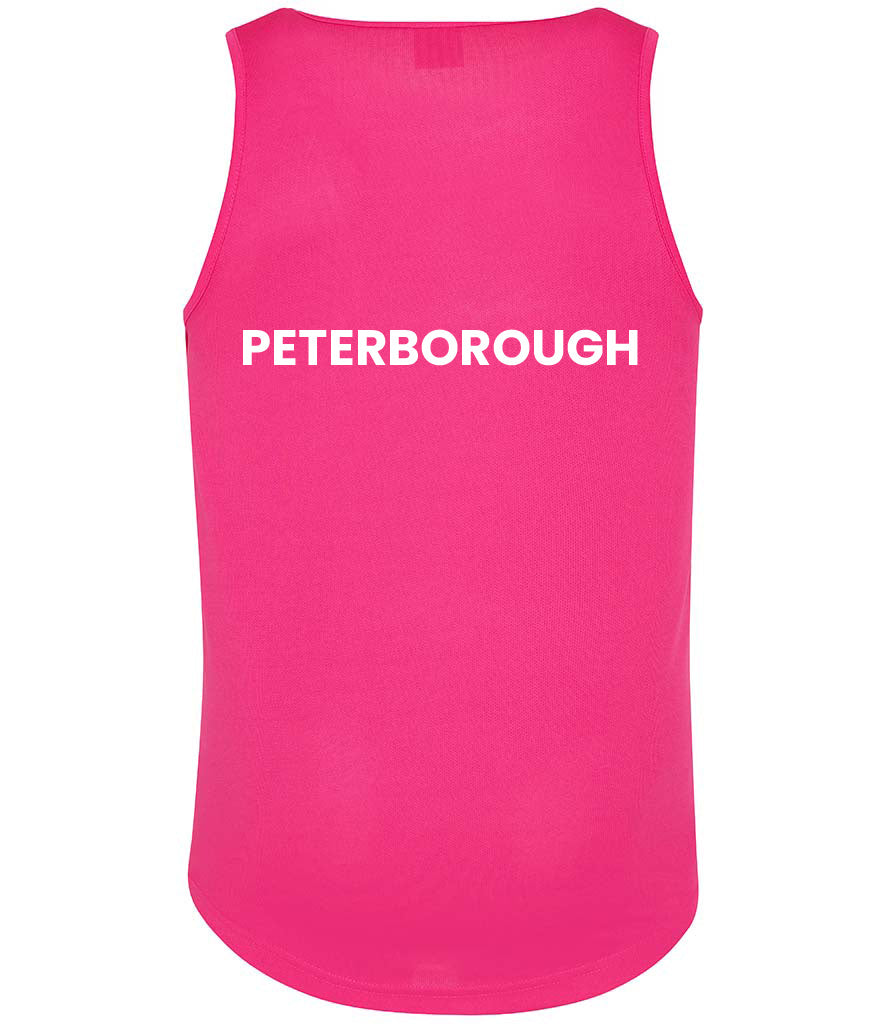 Castor and Ailsworth Mens Player Vest [Colour - Hot Pink]