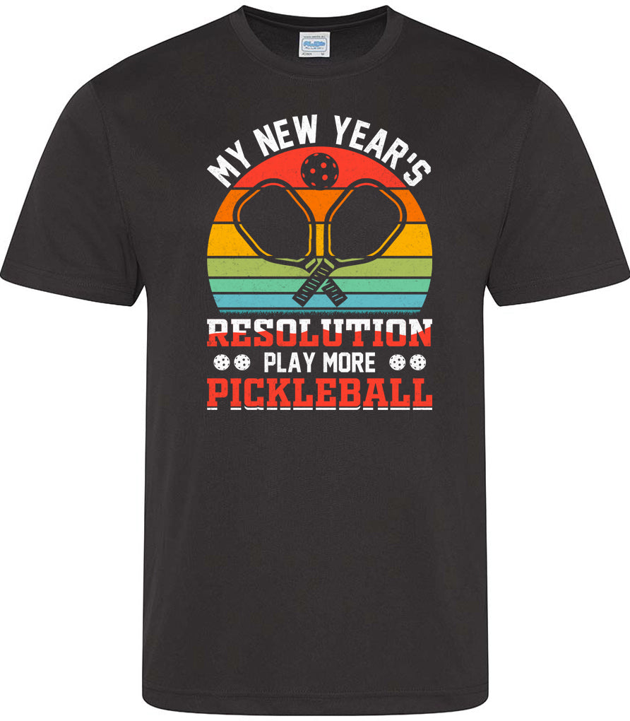 My New Year's Resolution Play More Pickleball
