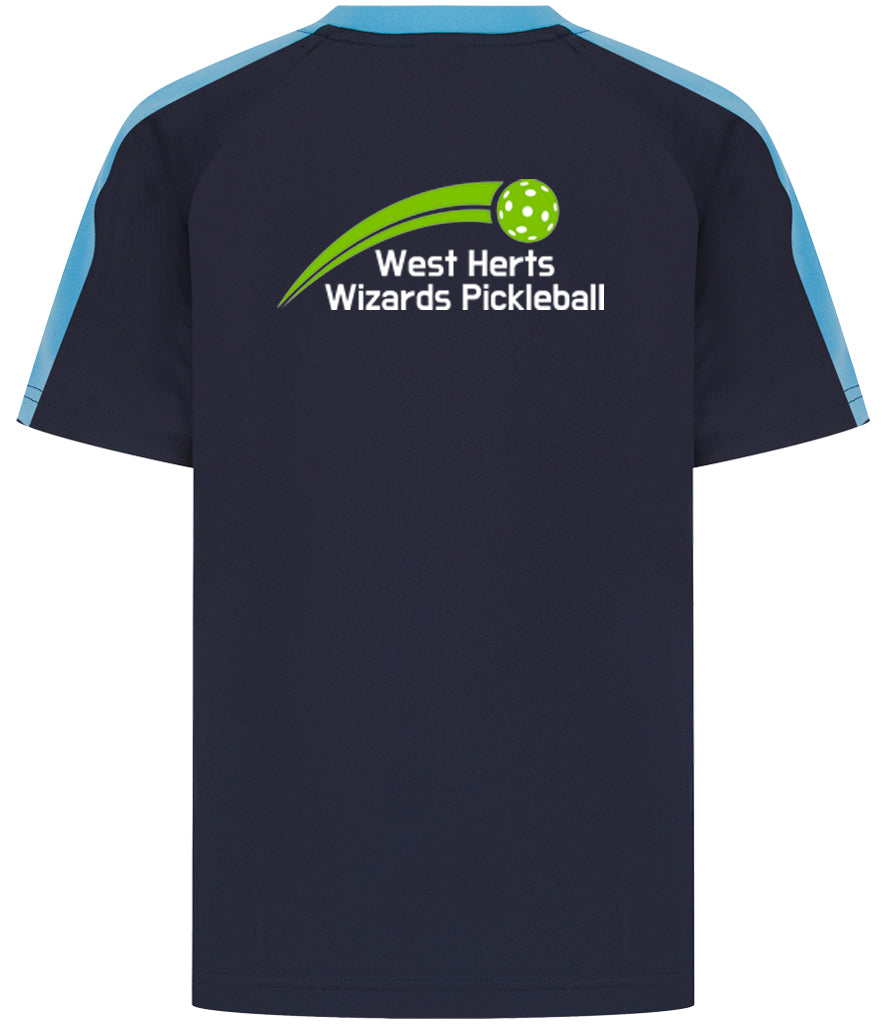 West Herts Premium Player Top [Colour - Navy With Sky Blue Trim]