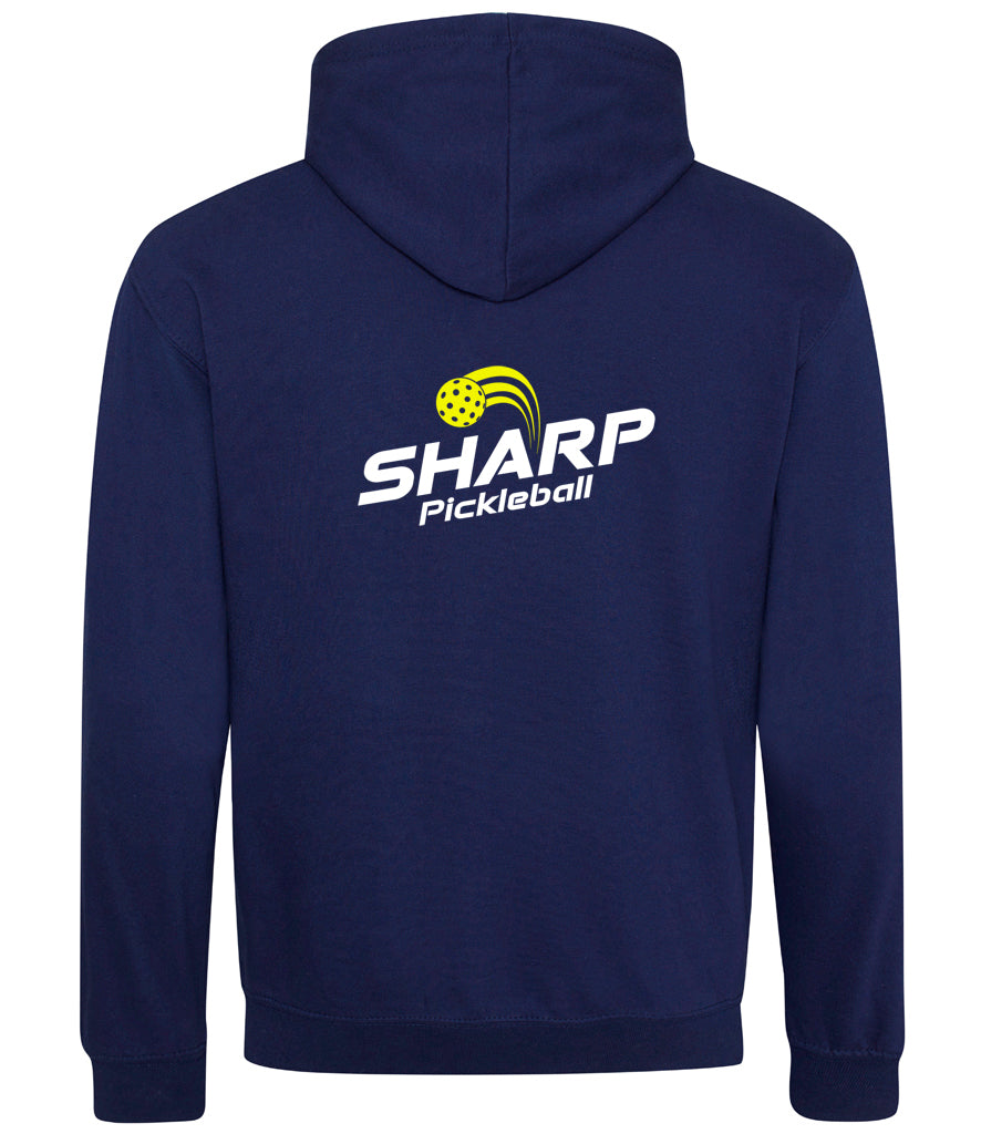 SHARP Pickleball Contrast Hoodie [Colour - Oxford Navy/Sun Yellow]