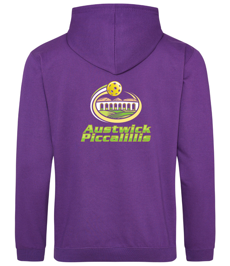 Austwick Pickleball Club Unisex Hoodie [Colour - Purple]