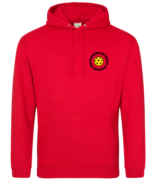 BaD Pickleball Unisex Hoodie [Colour - Fire Red]