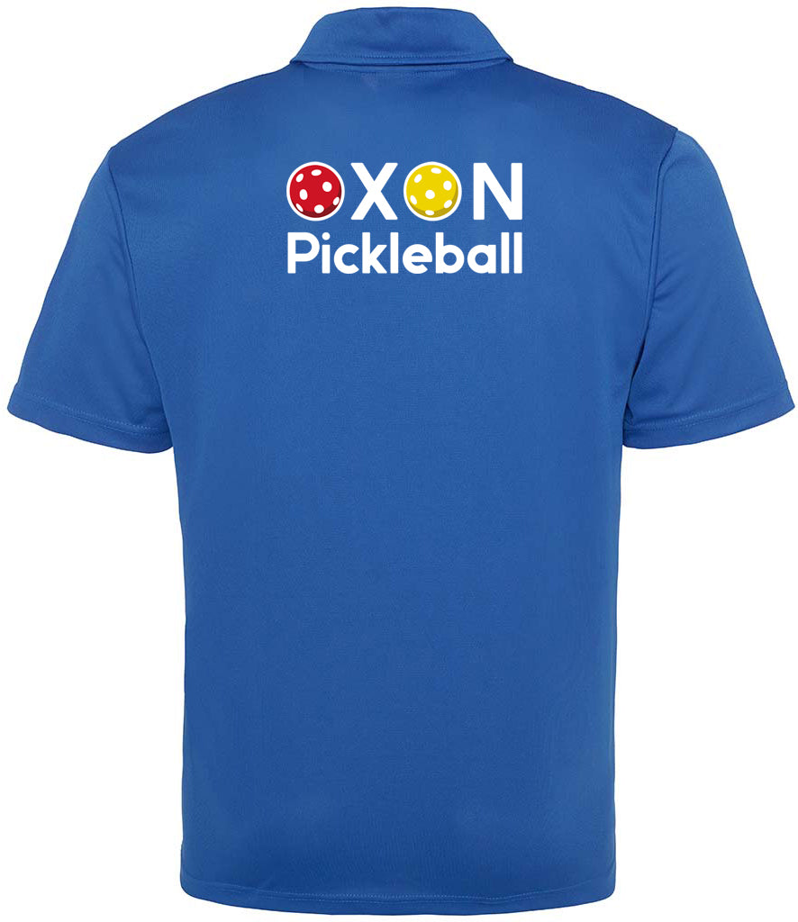 Oxon Pickleball Unisex Polo Top [Colour - Royal Blue]
