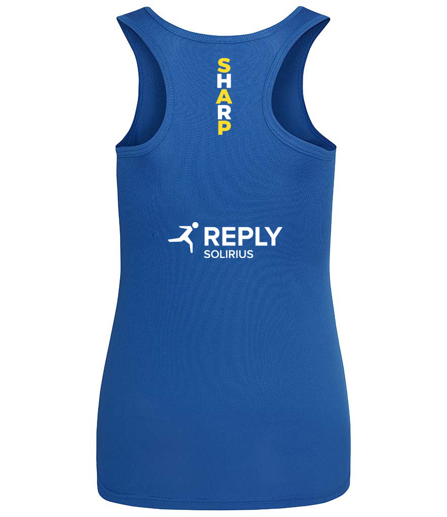 SHARP Pickleball Ladies Cool Vest [Colour - Royal Blue]