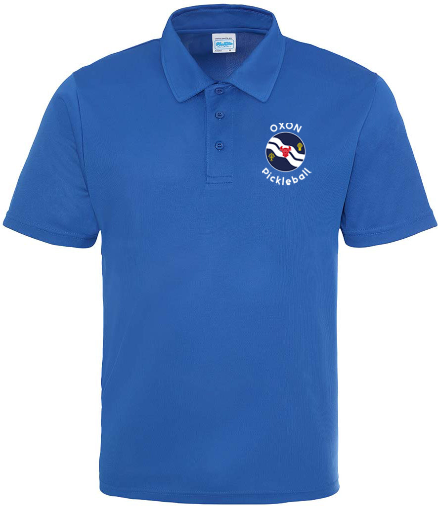Oxon Pickleball Unisex Polo Top [Colour - Royal Blue]