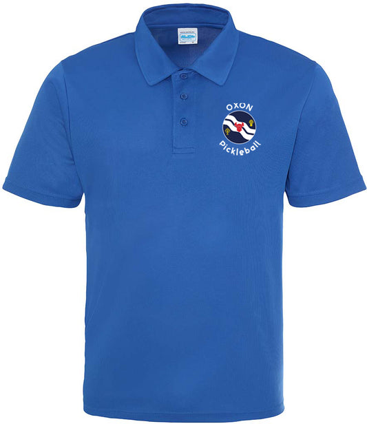 Oxon Pickleball Unisex Polo Top [Colour - Royal Blue]