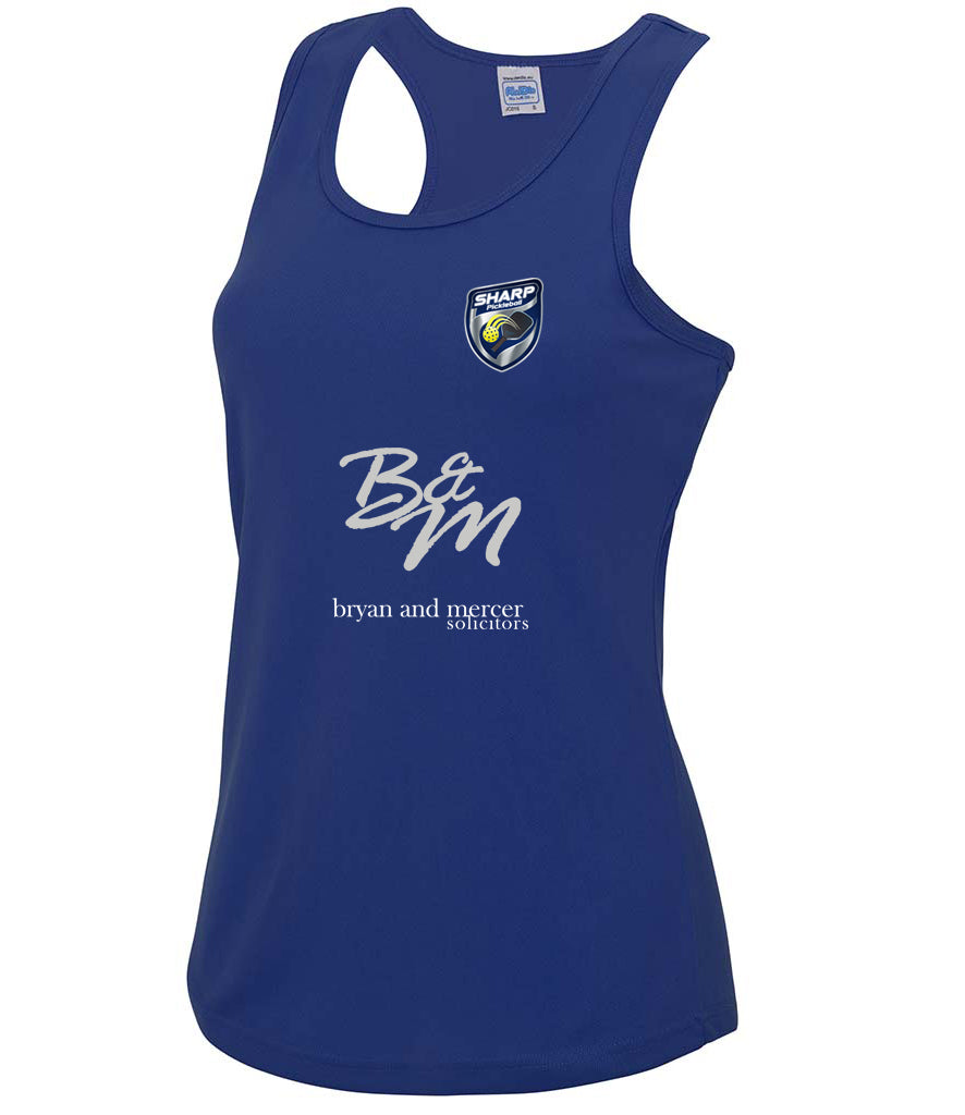 SHARP Pickleball Ladies Cool Vest [Colour - Royal Blue]