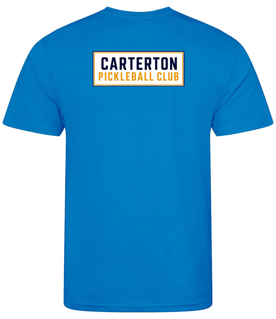 Carterton Pickleball Club Unisex Player Top [Colour – Sapphire Blue]