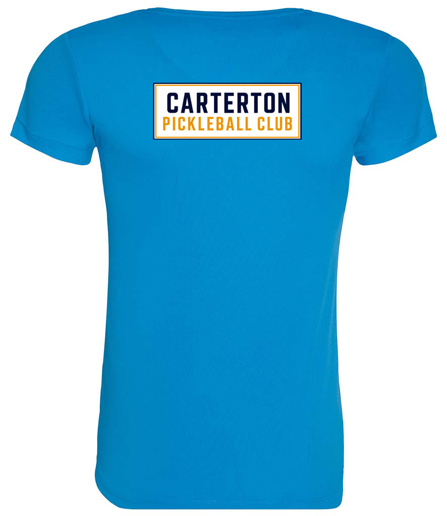 Carterton Pickleball Club Ladies Player Top [Colour – Sapphire Blue]