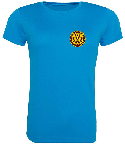 Warblington Vikings Ladies Cool T Player Top [Colour - Sapphire Blue]
