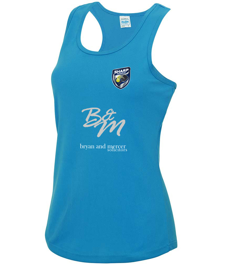 SHARP Pickleball Ladies Cool Vest [Colour - Sapphire Blue]