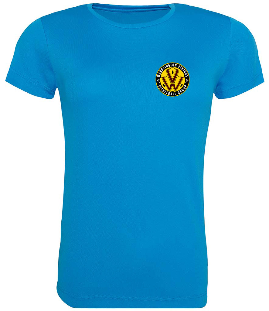 Warblington Vikings Ladies Cool T Player Top [Colour - Sapphire Blue]