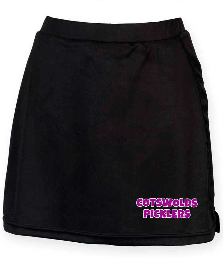 Cotswolds Picklers Ladies Skort [Colour-Black]