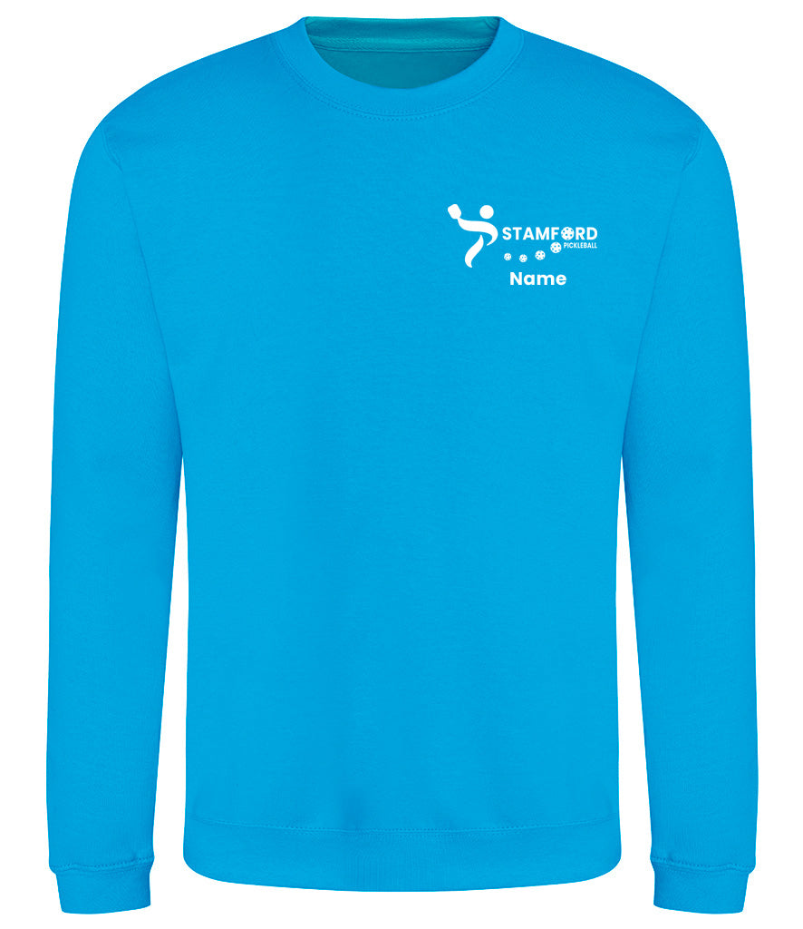 Stamford Pickleball Club Sweatshirt [Colour – Sapphire Blue]