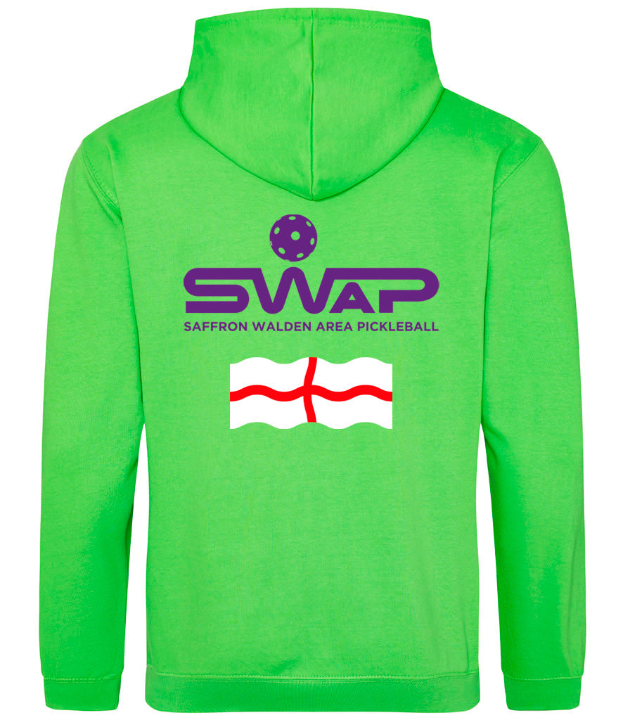 Saffron Walden Pickleball Hoodie [Colour - Electric Green]