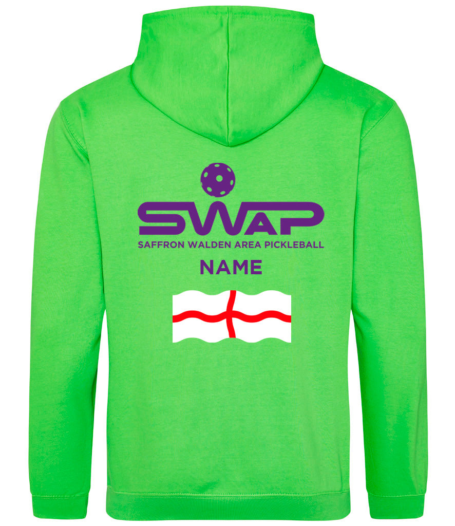 Saffron Walden Pickleball Hoodie [Colour - Electric Green]