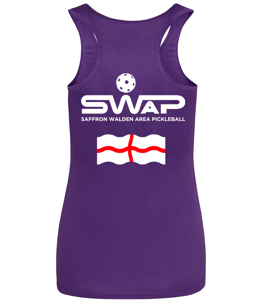 Saffron Walden Pickleball Ladies Vest [Colour - Purple]