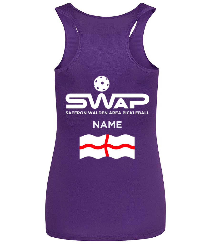 Saffron Walden Pickleball Ladies Vest [Colour - Purple]