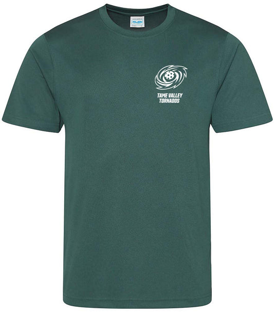 Tame Valley Tornados Pickleball Unisex Player Top [Colour - Bottle Green]