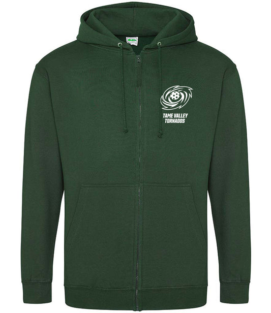 Tame Valley Tornados Pickleball Unisex Zoodie [Colour - Bottle Green]