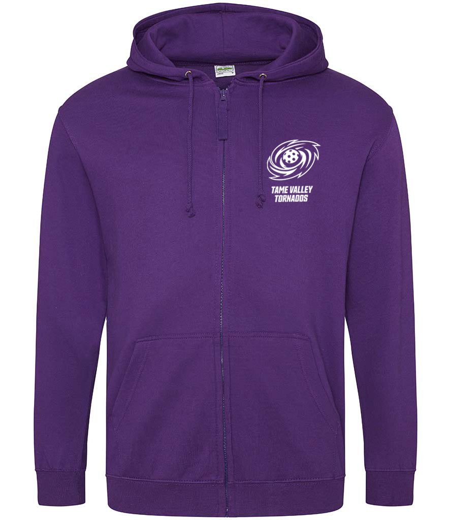 Tame Valley Tornados Pickleball Unisex Zoodie [Colour - Purple]