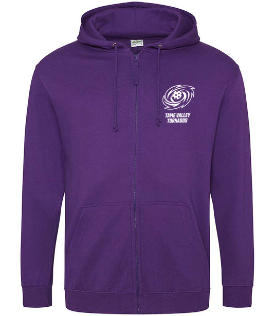 Tame Valley Tornados Pickleball Unisex Zoodie [Colour - Purple]