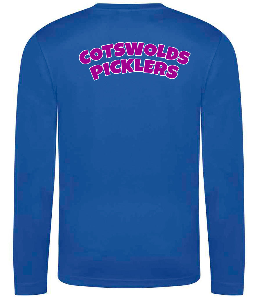 Costwolds Picklers Unisex Long Sleeve Top [Colour - Royal Blue]