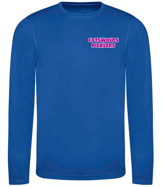 Costwolds Picklers Unisex Long Sleeve Top [Colour - Royal Blue]