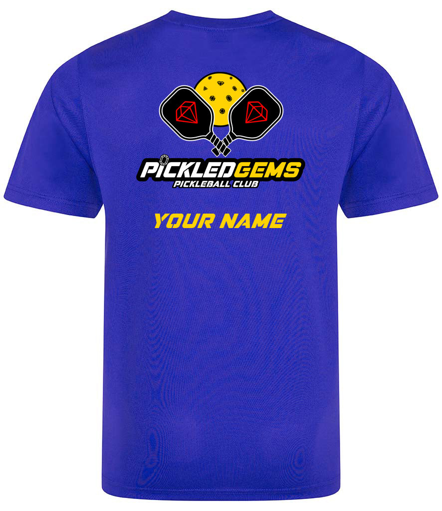 Pickled Gems Unisex Player Top [Colour - Reflex Blue]