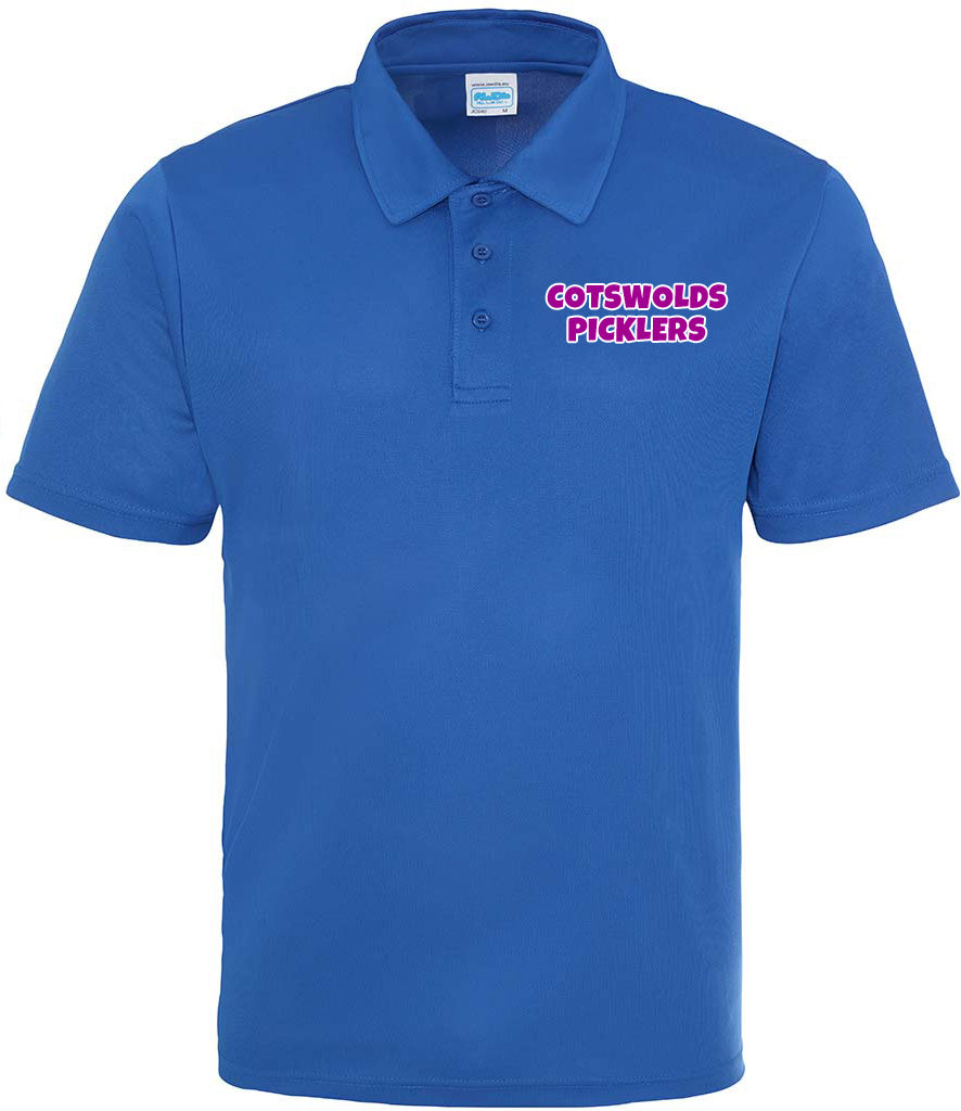 Cotswolds Picklers Unisex Polo Top [Colour - Royal Blue]