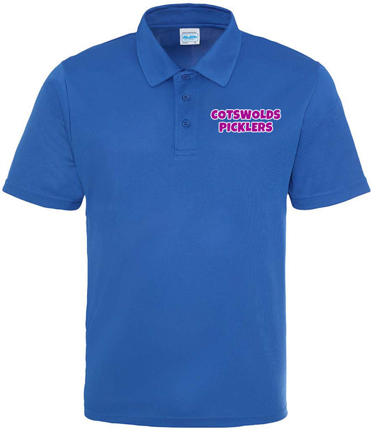 Cotswolds Picklers Unisex Polo Top [Colour - Royal Blue]