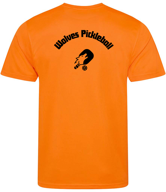 Wolves Pickleball Unisex Player Top [Colour - Electric Orange]