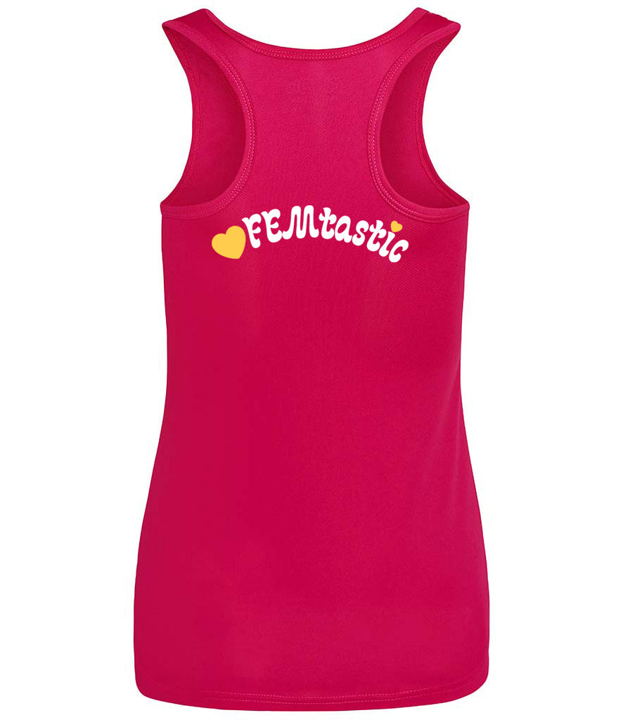 Women United Cool Vest [Colour - Hot Pink]