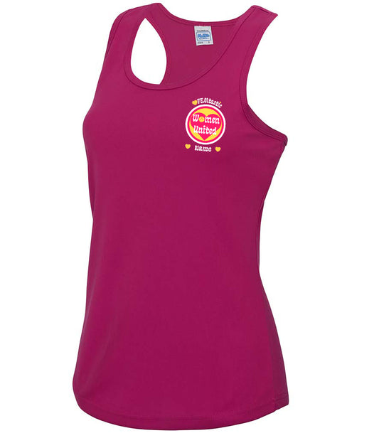 Women United Cool Vest [Colour - Hot Pink]