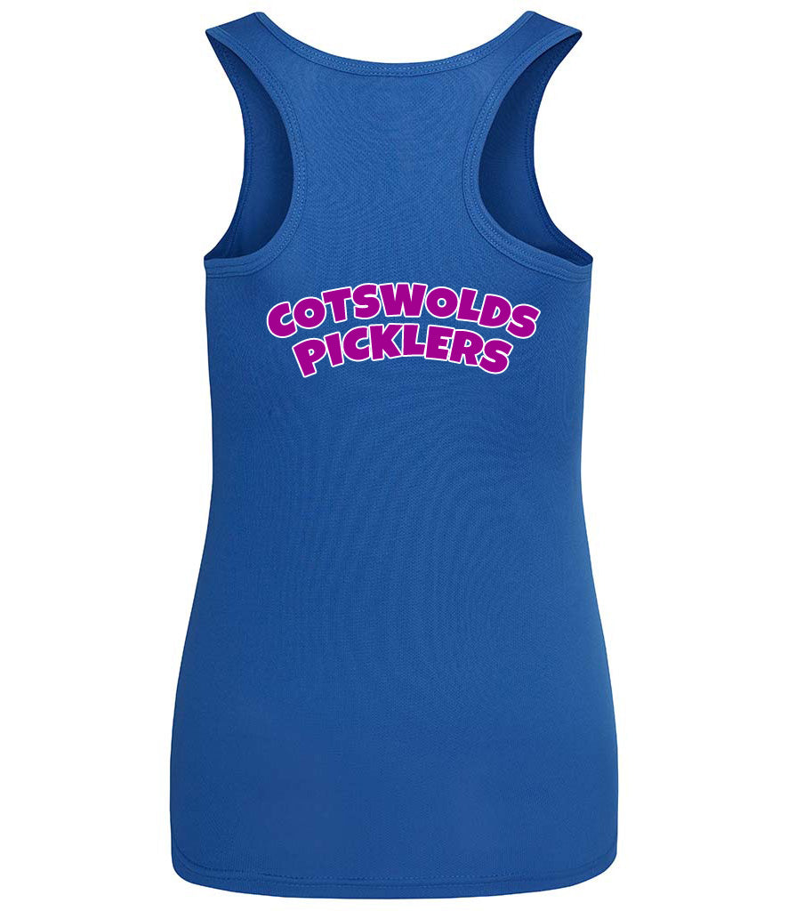 Cotswolds Picklers Ladies Cool Vest [Colour - Royal Blue]