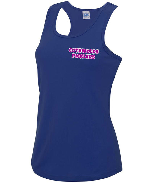 Cotswolds Picklers Ladies Cool Vest [Colour - Royal Blue]