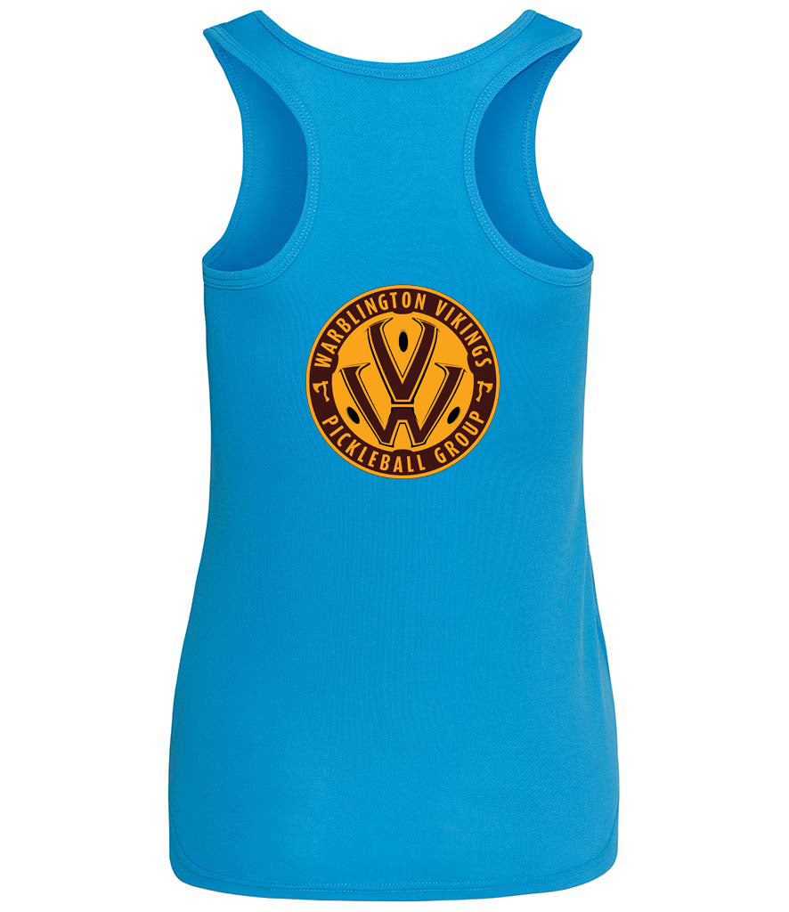 Warblington Vikings Ladies Cool Vest [Colour - Sapphire Blue]