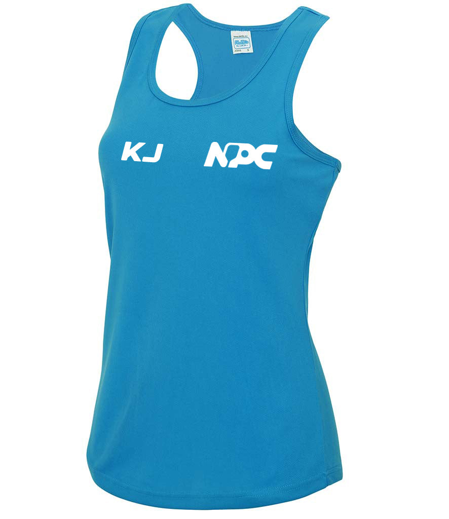 Norwich Pickleball Club Ladies Vest [Colour – Sapphire Blue]