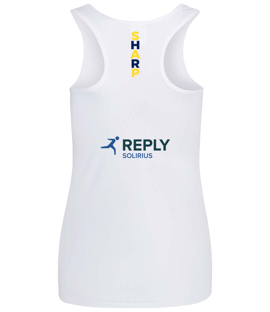 SHARP Pickleball Ladies Cool Vest [Colour - White]