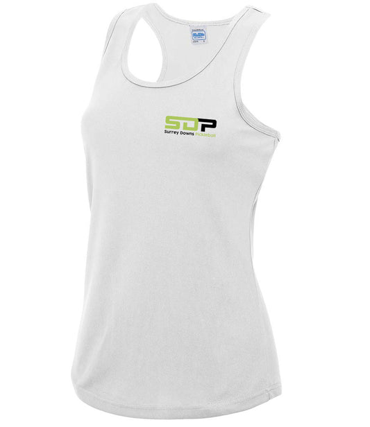 Surrey Downs Pickleball Ladies Player Vest [Colour - White]