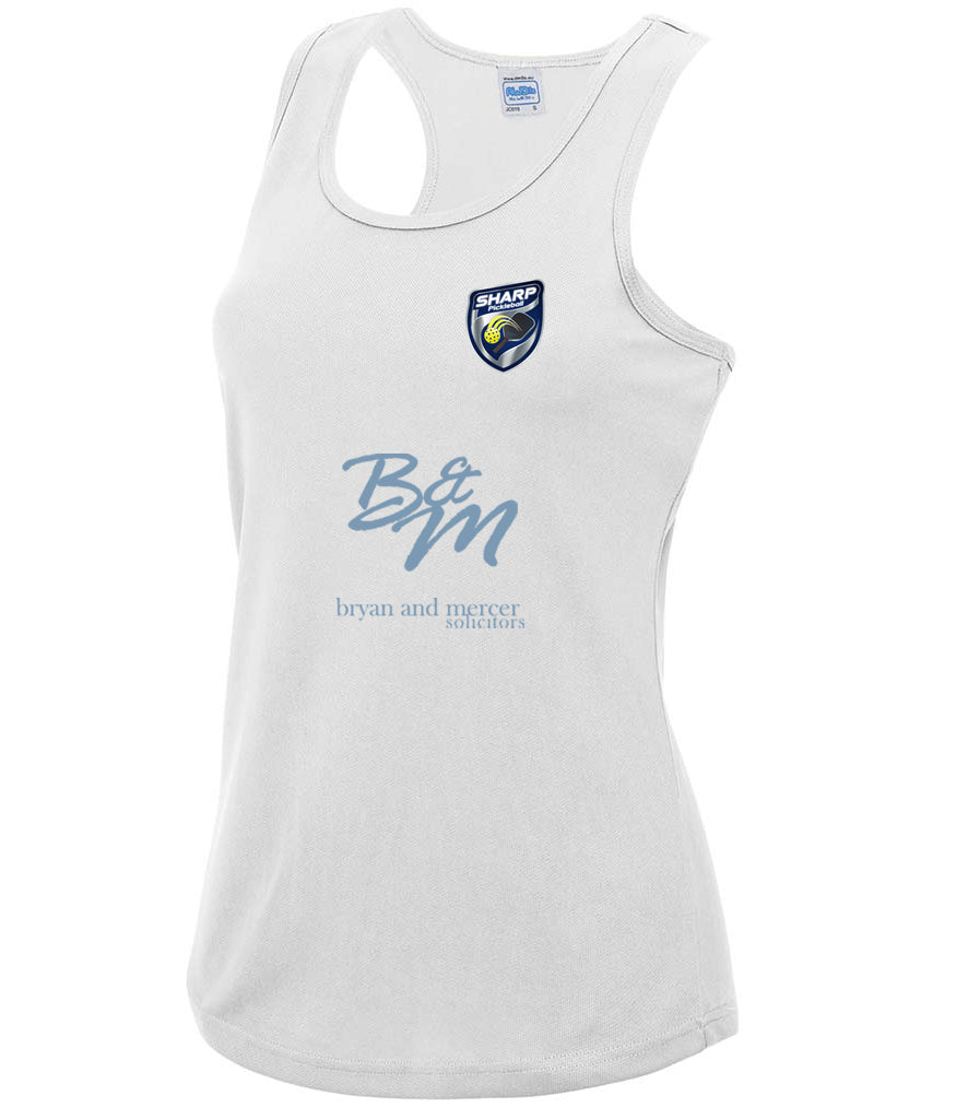 SHARP Pickleball Ladies Cool Vest [Colour - White]