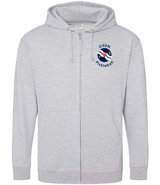 Oxon Pickleball Unisex Zoodie [Colour - Heather Grey]