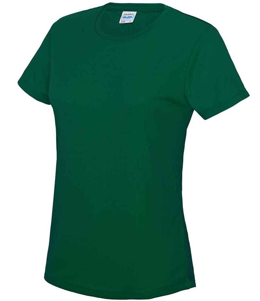 Ladies Cool T Player Top [Colour - Bottle Green] Front
